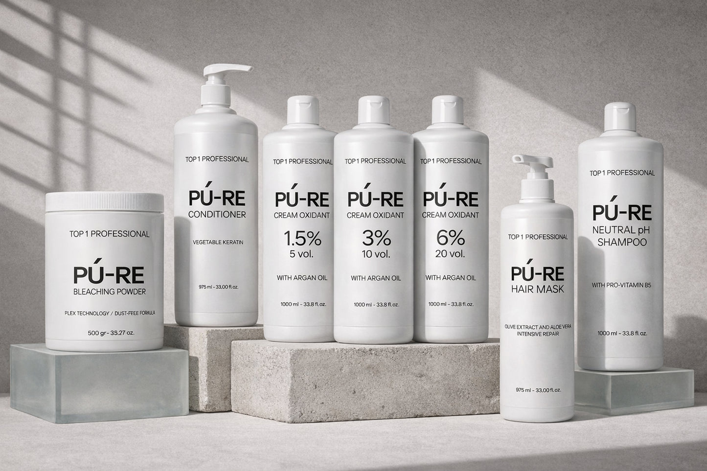 PÚ-RE Start Kit – Profesional Sistema completo para rubios controlados y resultados estables